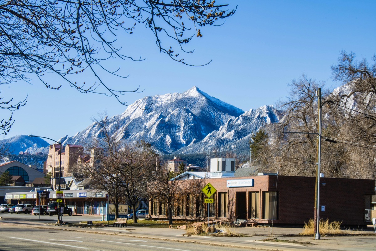 Boulder cityscape