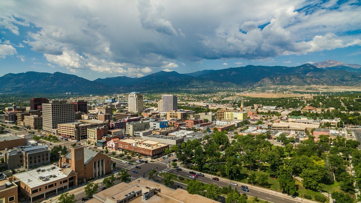 Colorado Springs cityscape