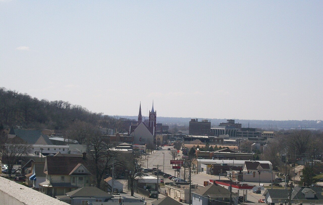 Council Bluffs cityscape